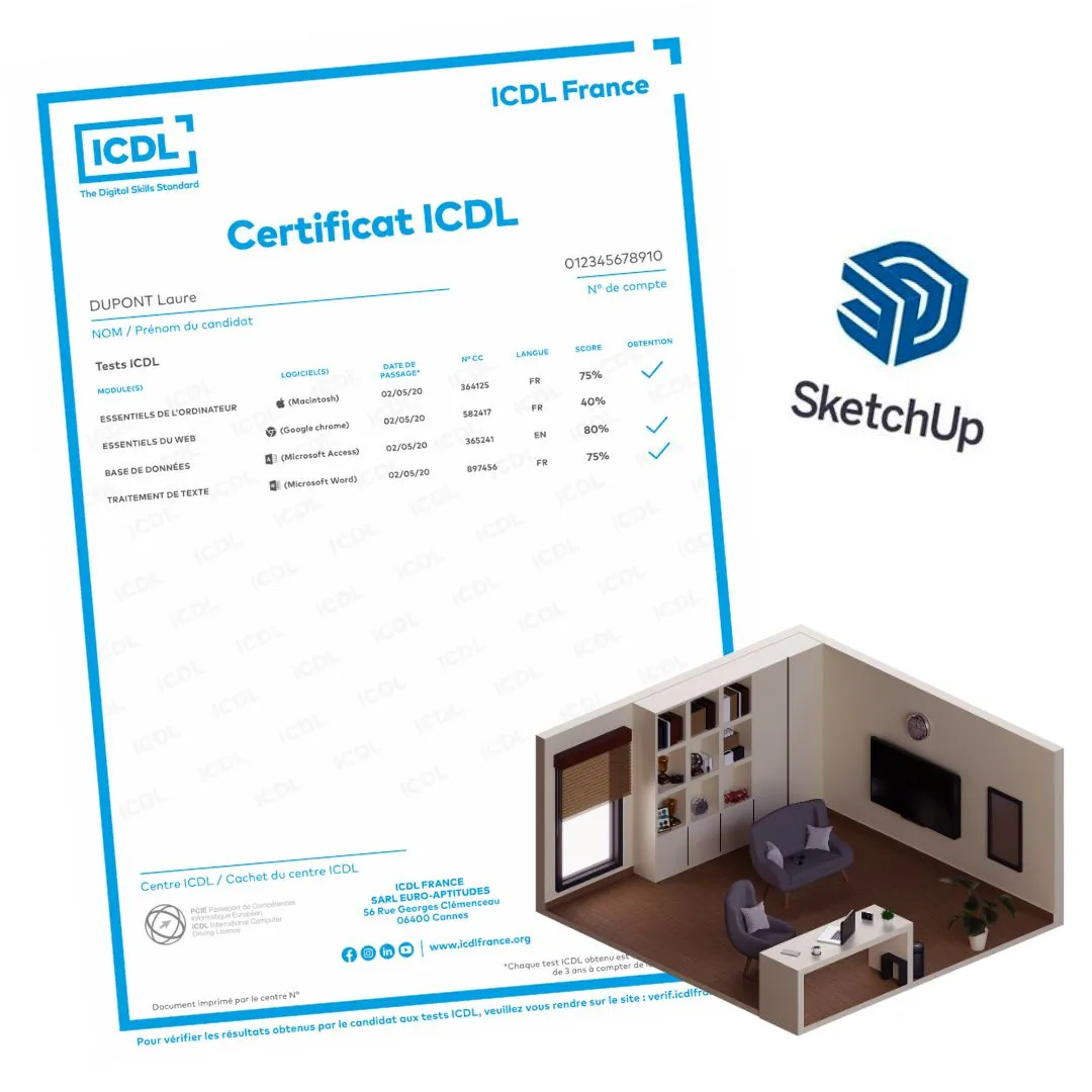 certification SketchUp