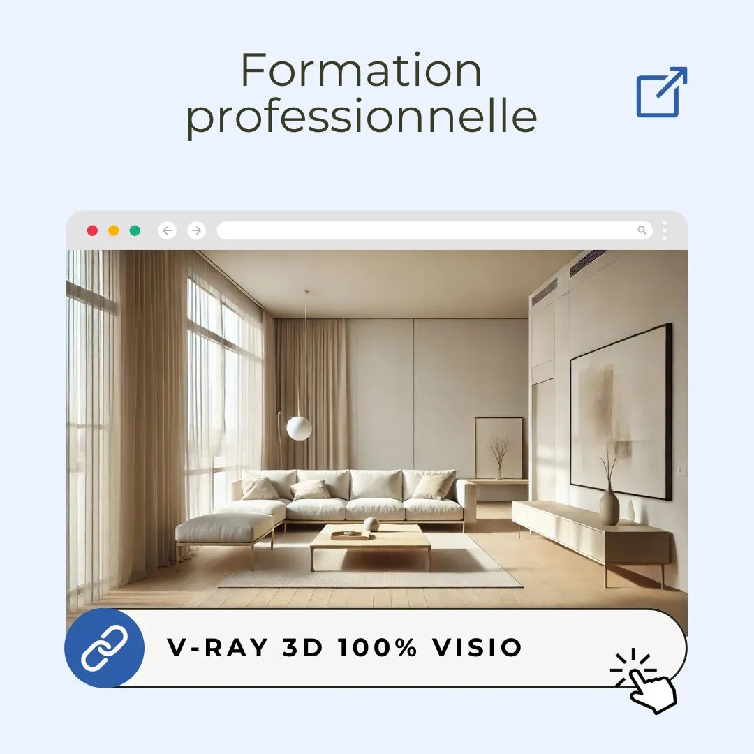 formation vray visio à distance