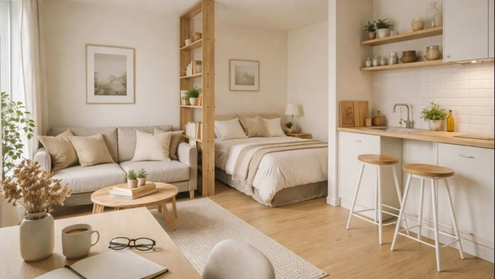 home staging petit salon